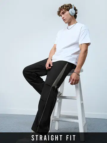 Parachute Pants: Fossil Grey undefined Online
