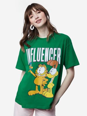 Garfield: Influencer Women Oversized T-Shirts By Garfield - Main Image