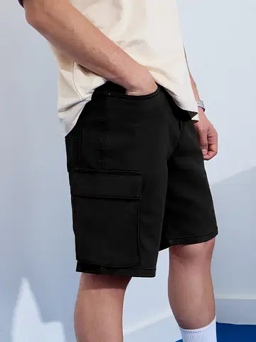 Denim Shorts: Shadow Black undefined Online