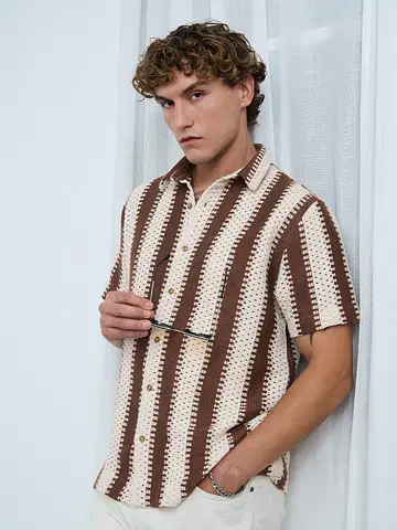 Open Knit: Cocoa undefined Online