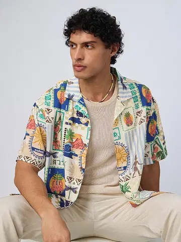 Holiday Shirt: Tropics undefined Online