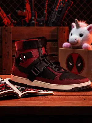 Deadpool: Utility Suit Men High Top Sneakers Online