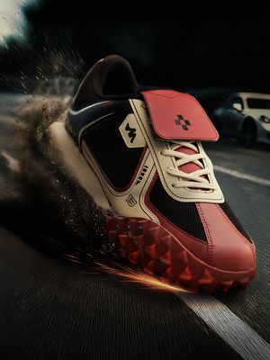 Velocity: Scarlet Men Low Top Sneakers By The Souled Store