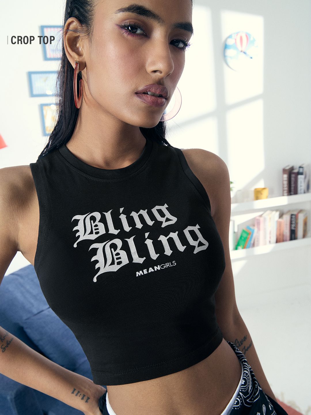 Mean Girls: Bling Bling Women Tank Tops