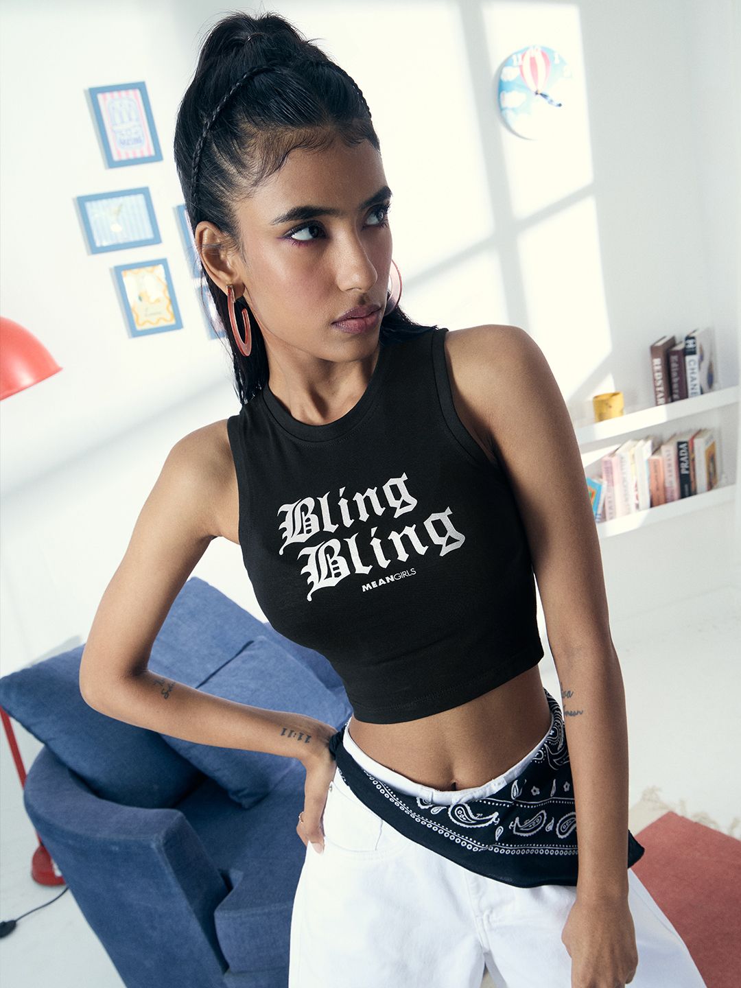 Mean Girls: Bling Bling Women Tank Tops price