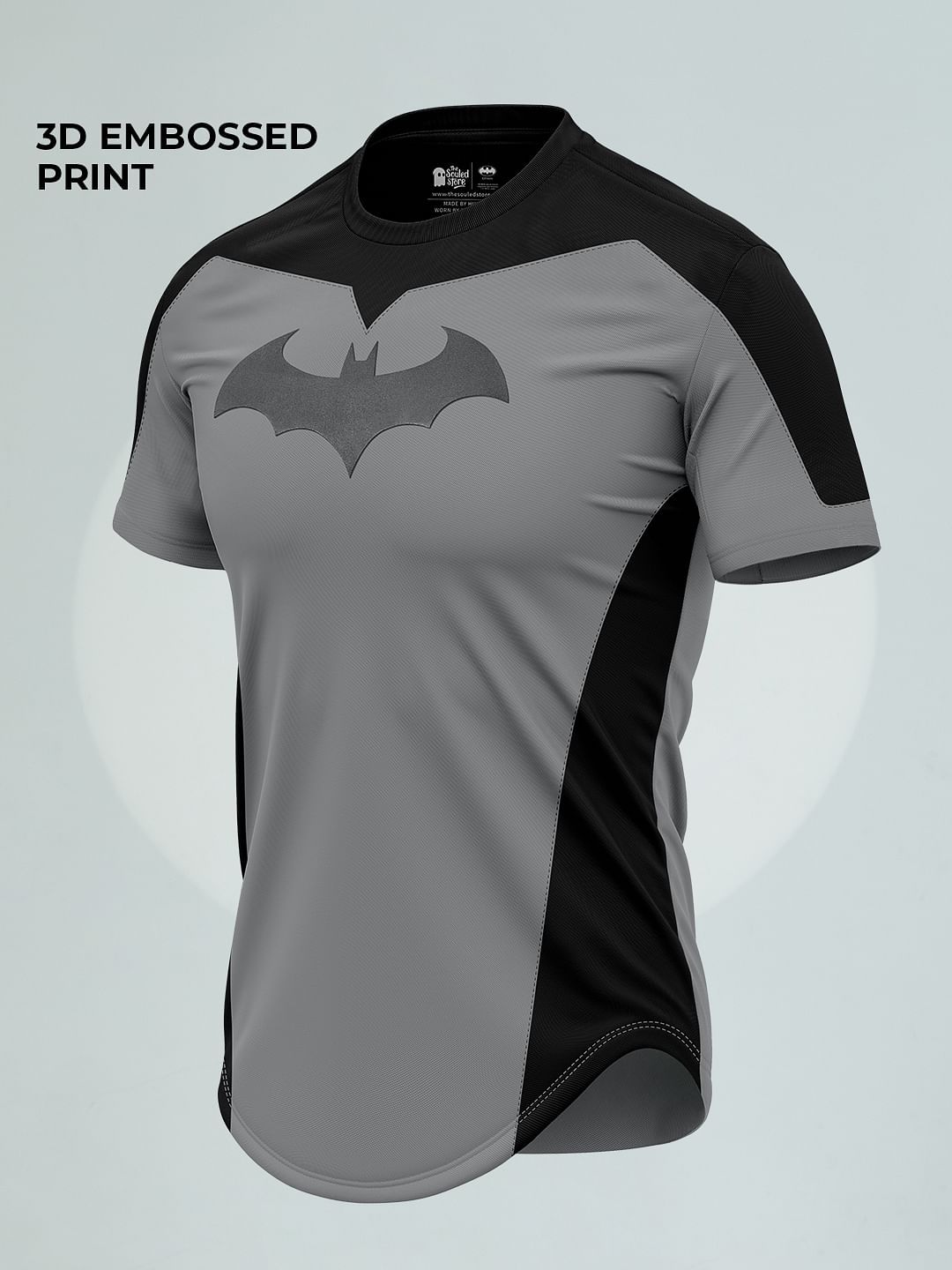 DC: Batman Logo Drop Cut T-Shirts Online