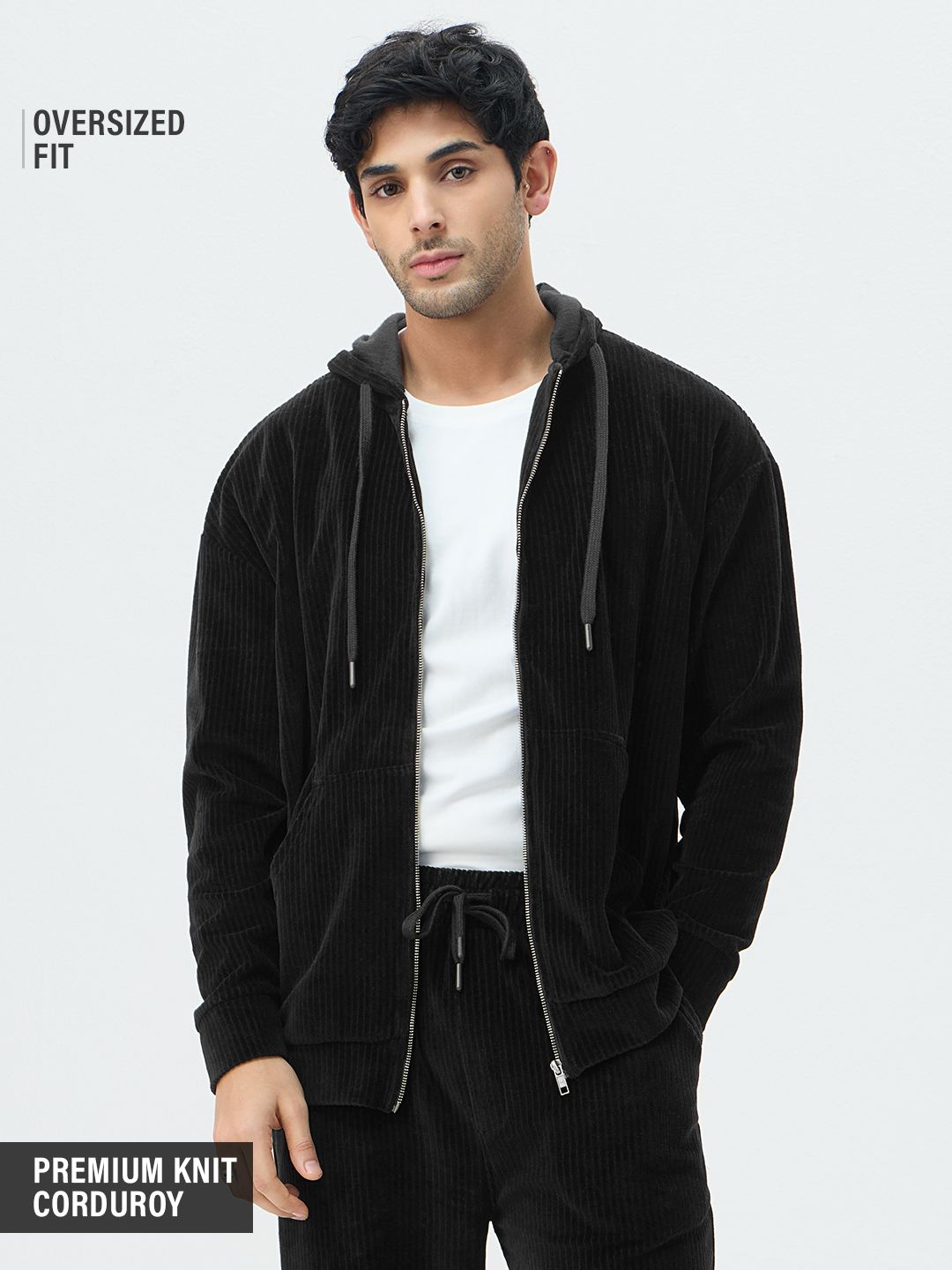 Oversized Hoodie: Charcoal image