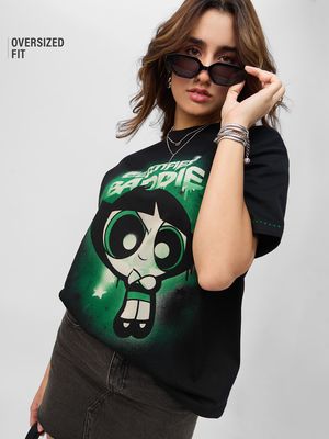 Power Puff Girls: Logo - Camiseta Negra - España