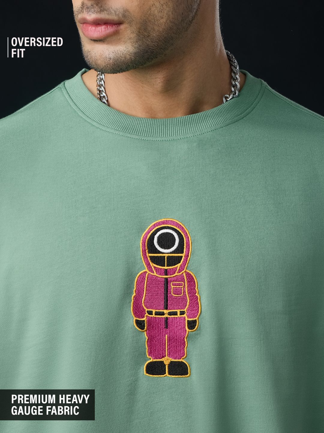 Squid Games: Soldier Oversized T-Shirts Online