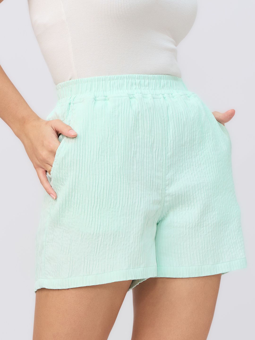 Summer Shorts: Aqua Women Shorts Online