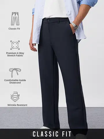 Stretch Pants: Midnight Blue undefined Online