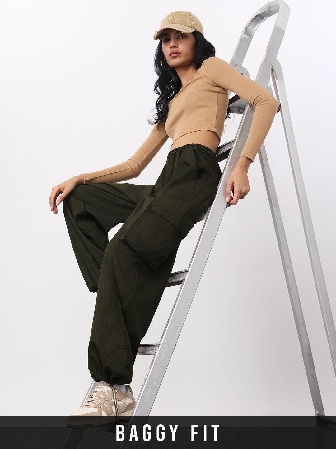 Parachute Pants: Hunter Green