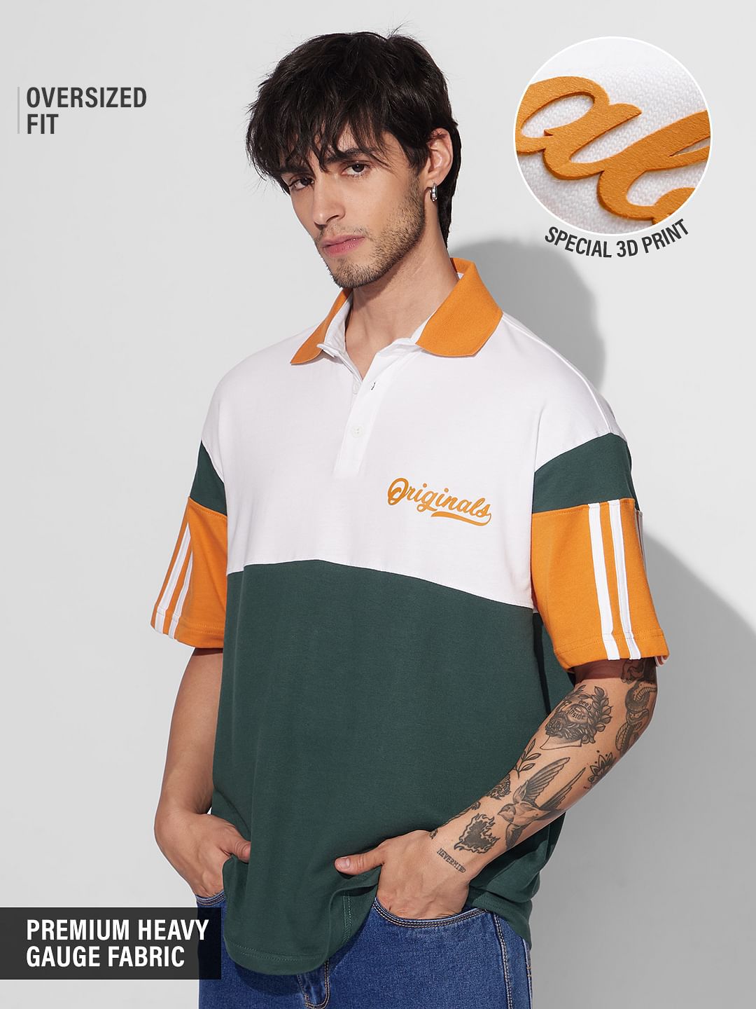 TSS Originals: Topaz Tint Oversized Polos