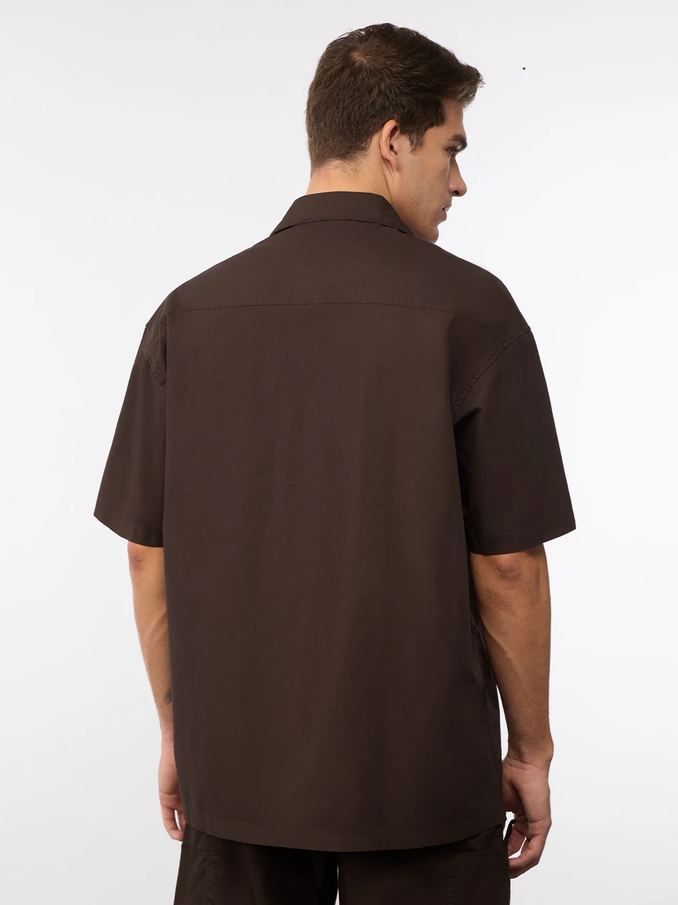 Buy Oversized Shirt: Dark Brown Oversized Shirts