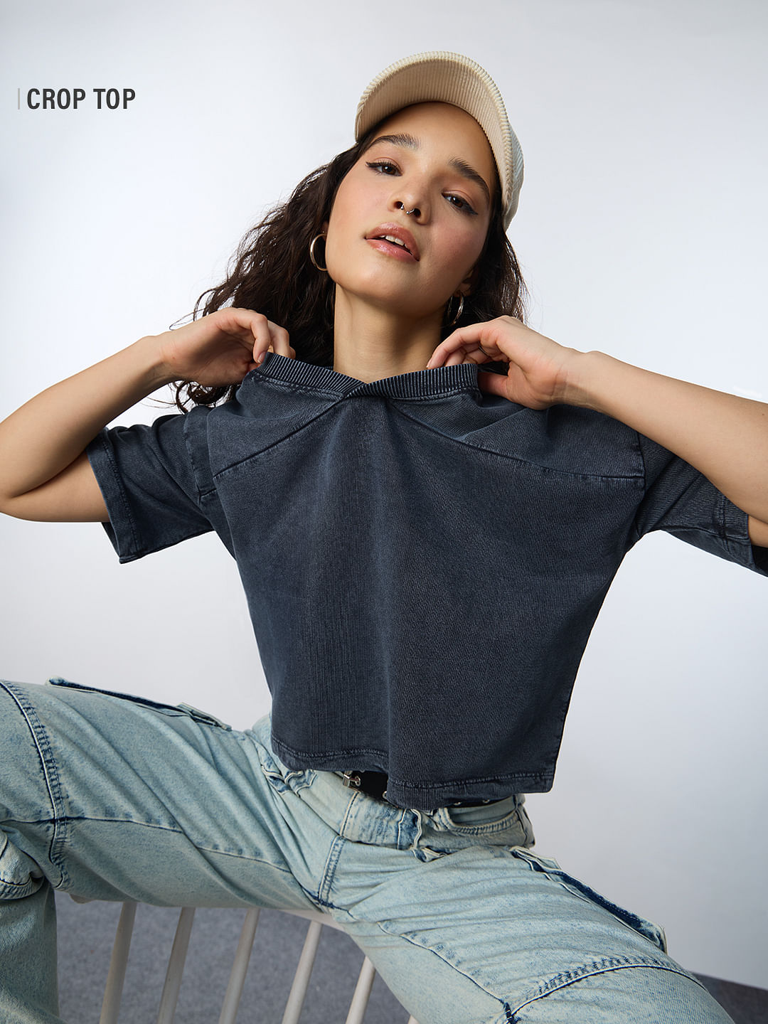 Everlast 【 Cropped T Shirt Womens Women 】 ファッション レディースファッション トップス Tシャツ カットソー レディ Everlast 【 Cropped T Shirt Womens Women 】 ファッション