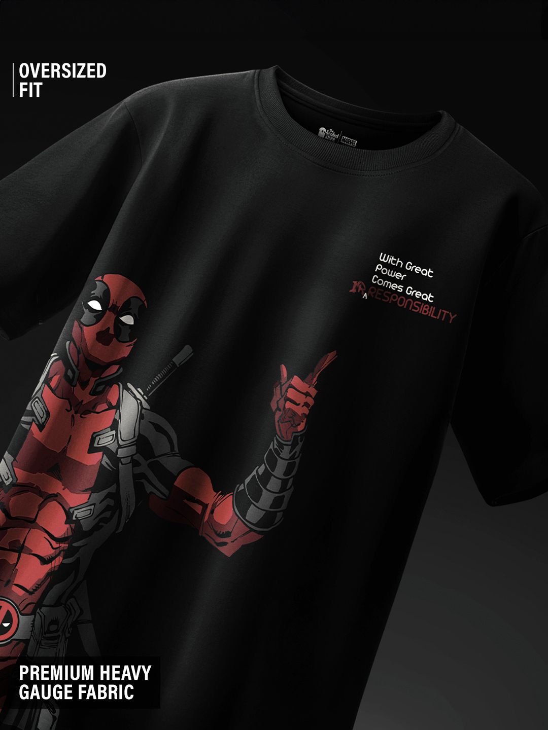 Deadpool: Great Irresponsibility Oversized T-Shirts