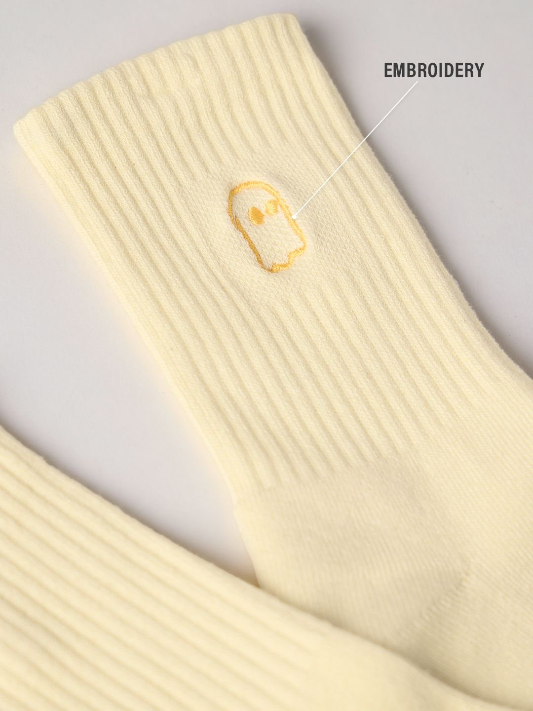 TSS Originals: Buttery Yellow Socks online