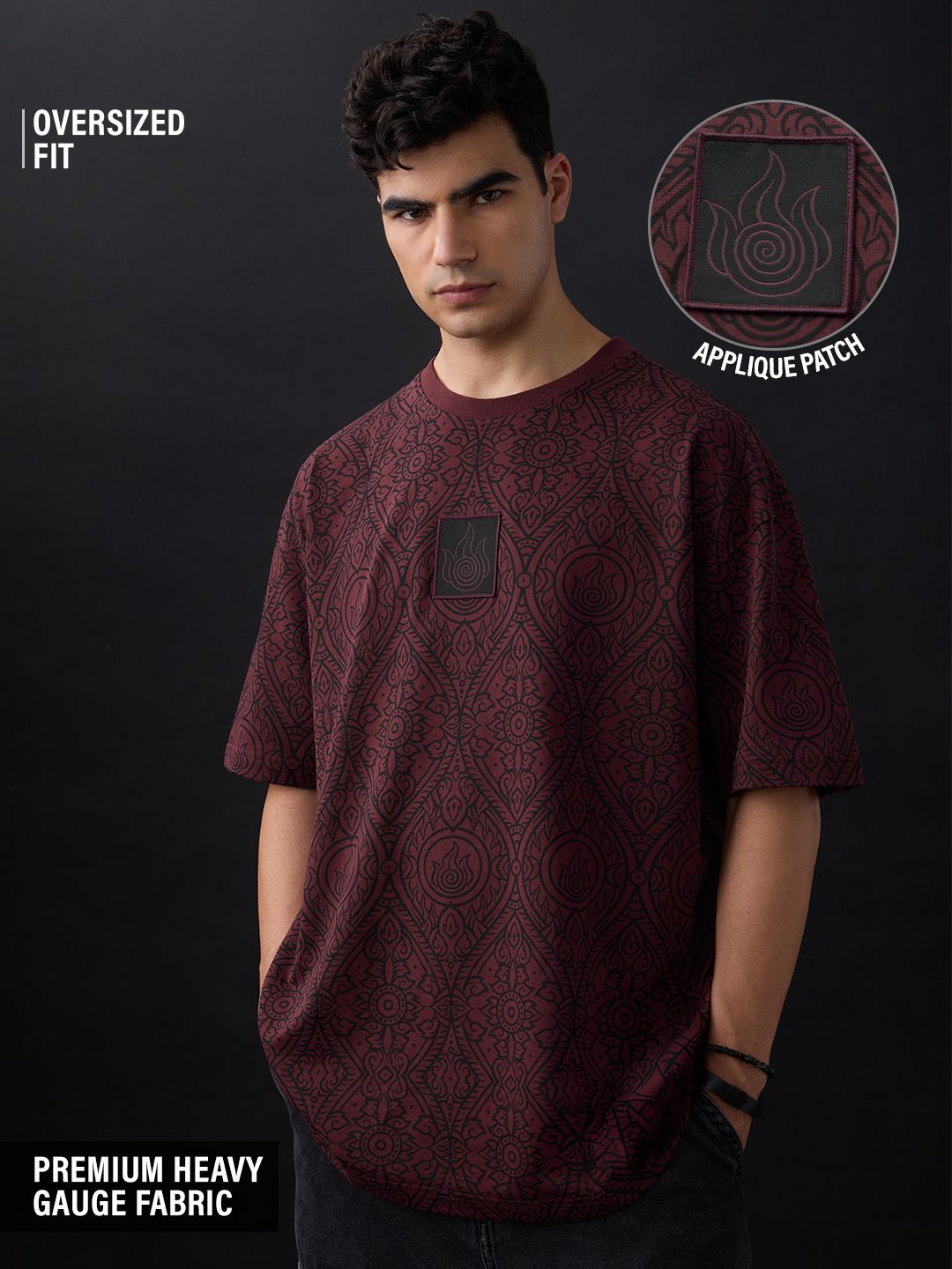 Avatar: Fire Bender Oversized T-Shirts Online