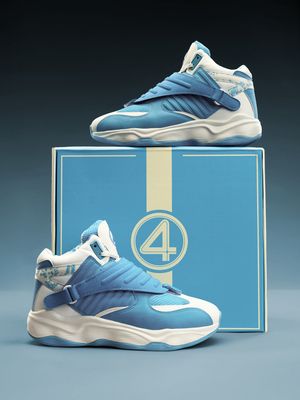 Fantastic 4: Quantum Step Men High Top Sneakers By Marvel™