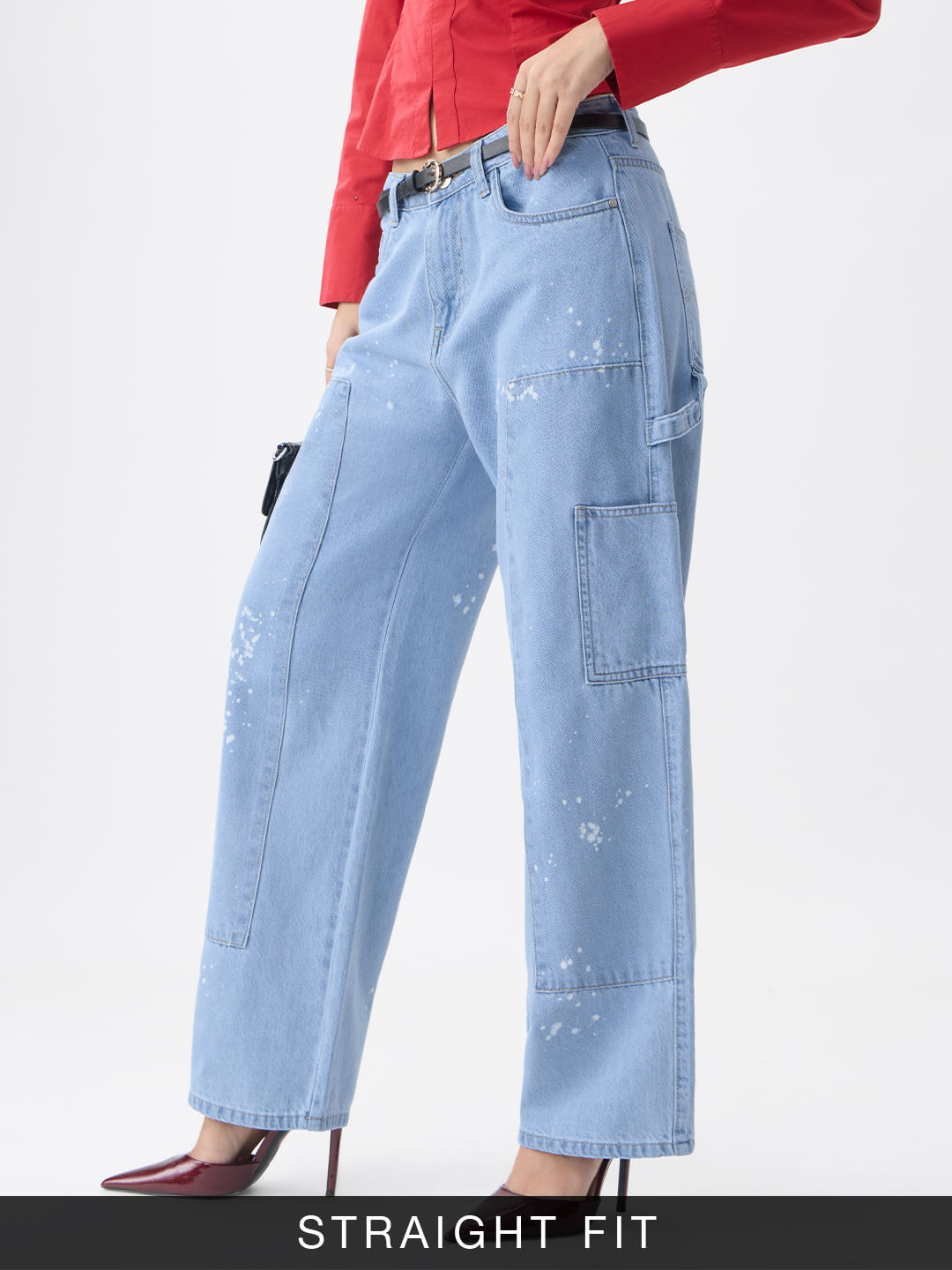 Straight-Fit Denim: Aragon Blue