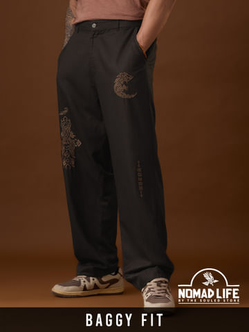 Cotton Linen Pants: Cocoa undefined Online