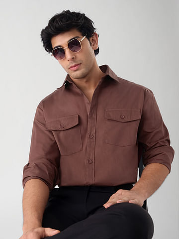 Utility Shirt: Merlot undefined Online