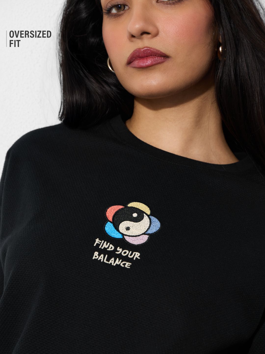 Textured T-shirt: Find Your Balance