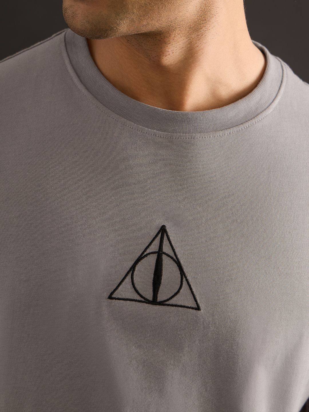 Harry Potter: Hallows Men Relaxed Fit T-Shirts Online