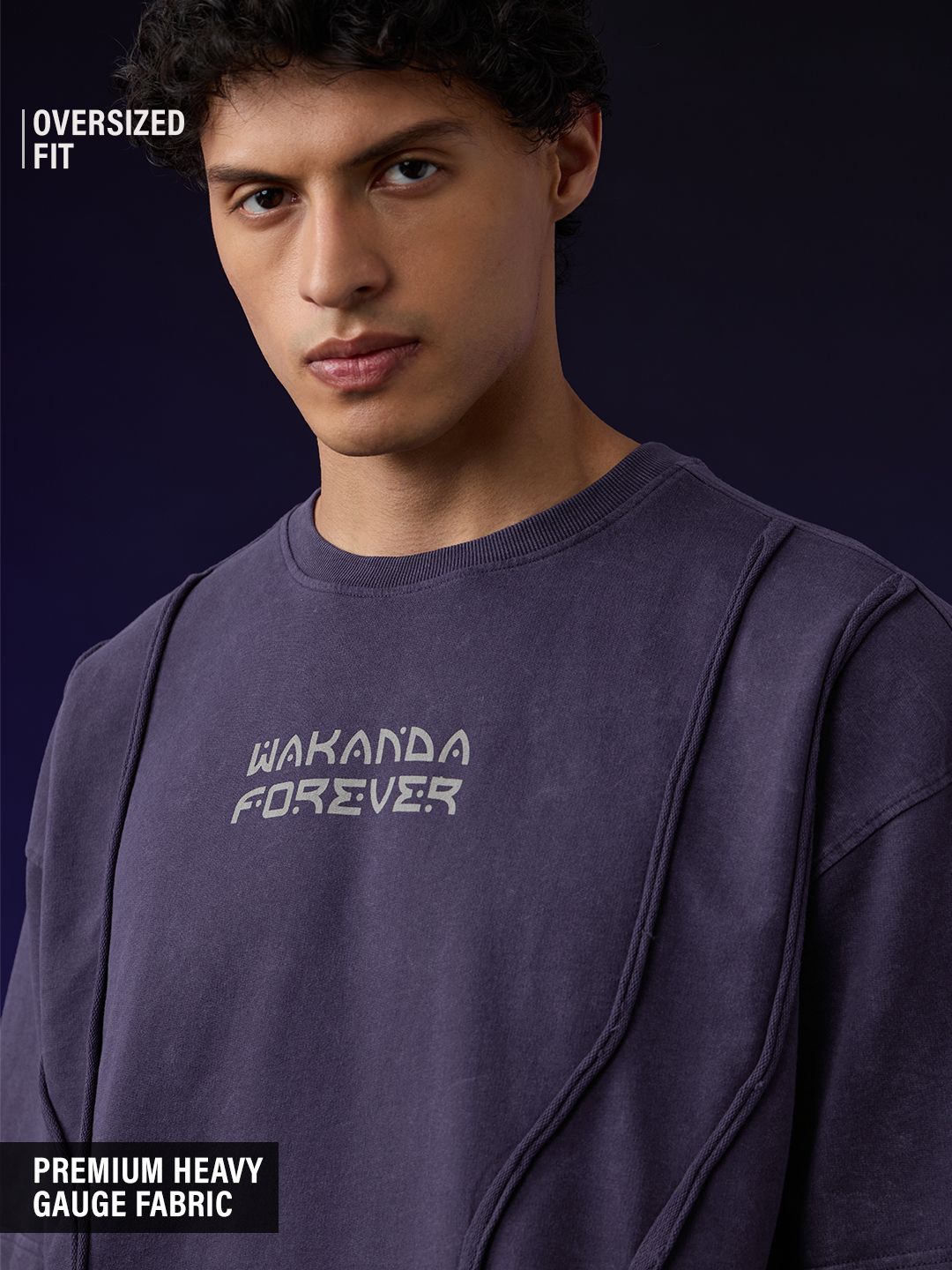 Black Panther: Wakanda Legacy Oversized T-Shirts Online