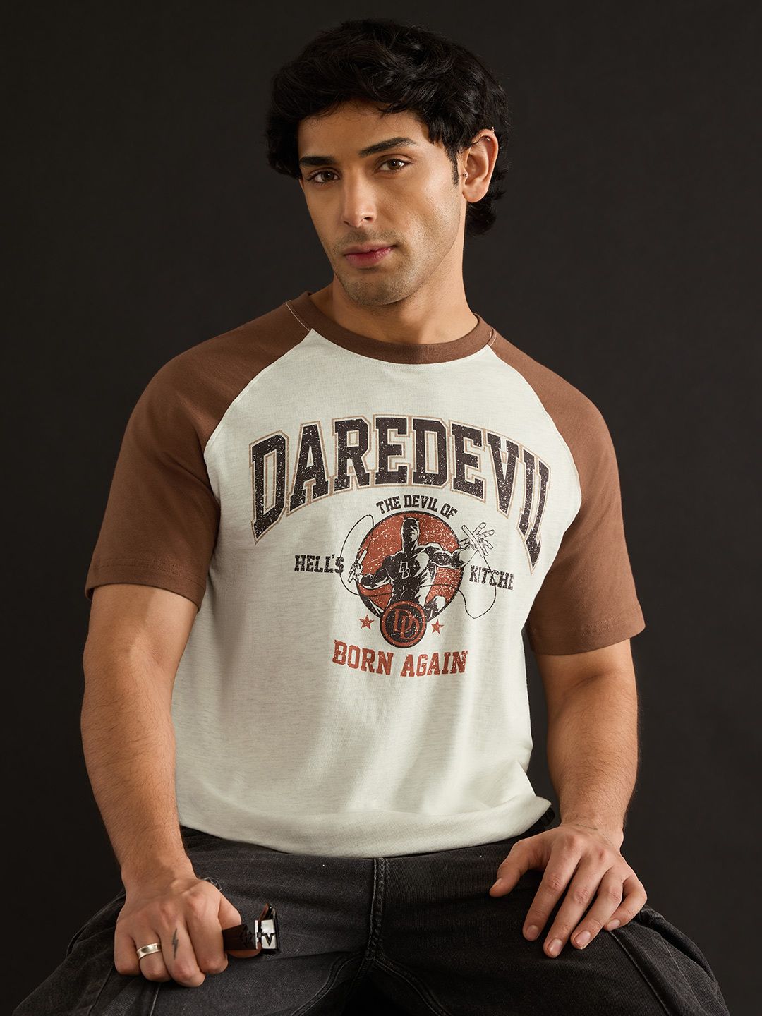 Buy Marvel: Daredevil Men Relaxed Fit T-shirts Online