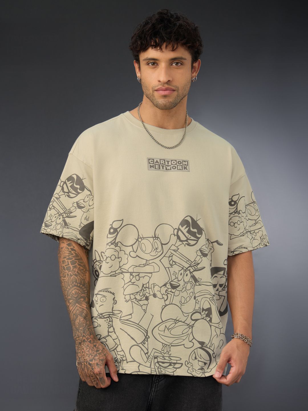 Buy Cartoon Network: Nostalgia Men Oversized Tshirt Online