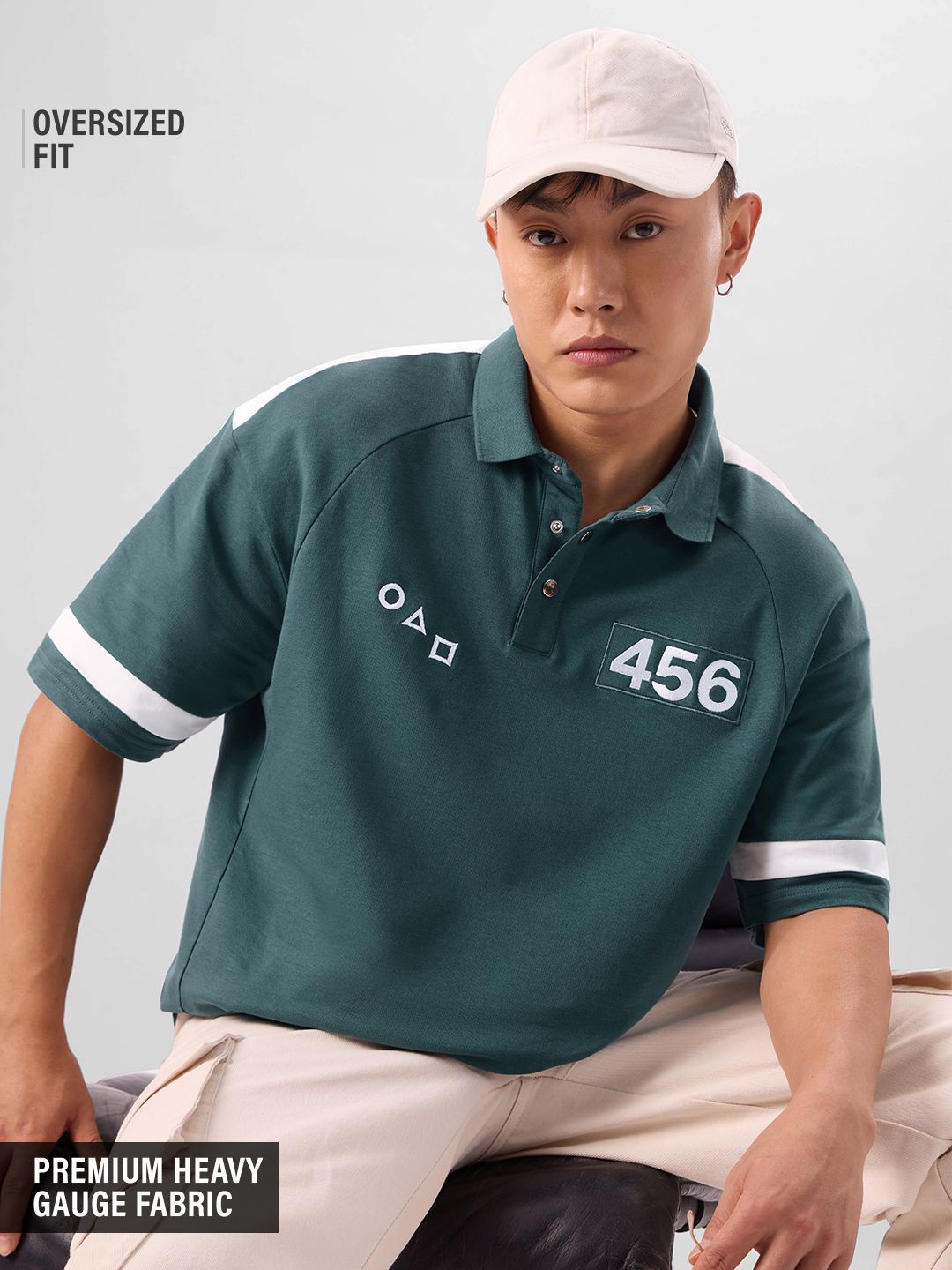 Squid Game: Survival 456 Oversized Polos Online