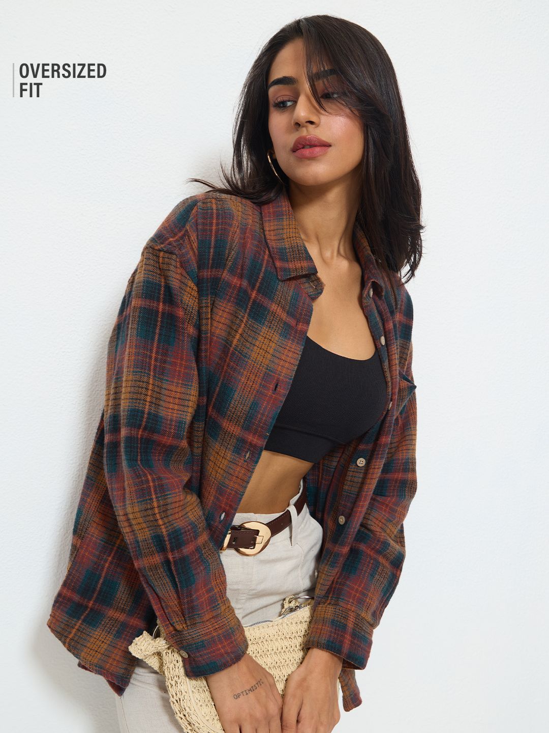 Plaid Shacket: Prismark Women Shackets Online