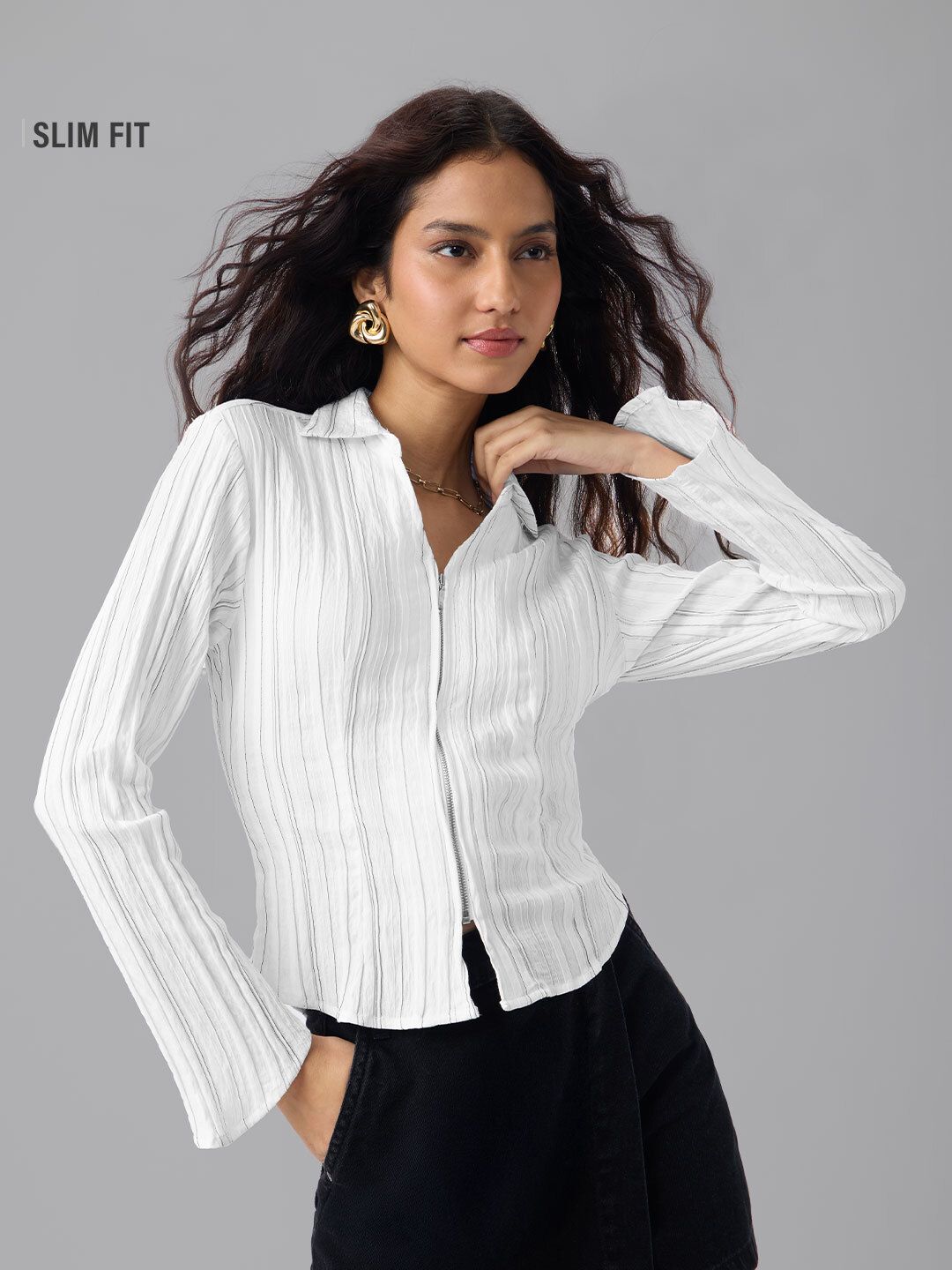 Zipper Shirt: Zesty
