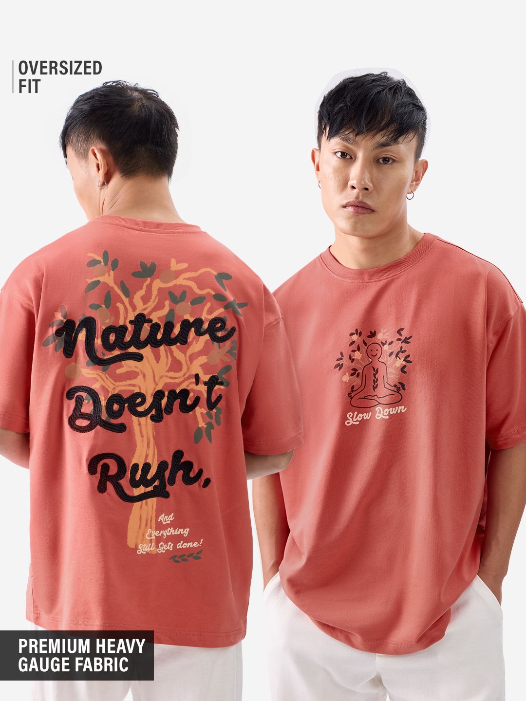 Buy TSS Originals: Slow Down Oversized T-Shirts Online