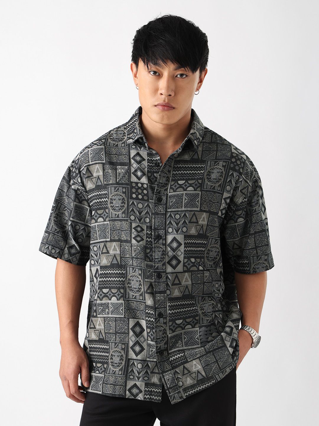 Buy TSS Originals: Tribal Tale Oversized Shirts Online