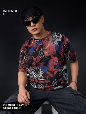 Spider-Man: Hero Swing Oversized T-Shirts Online