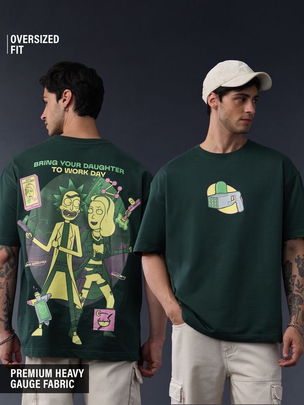 rick and morty dress shirt Our Rick and Morty | ROMWE Men Cartoon & Letter Graphic Shirt is such a vibe