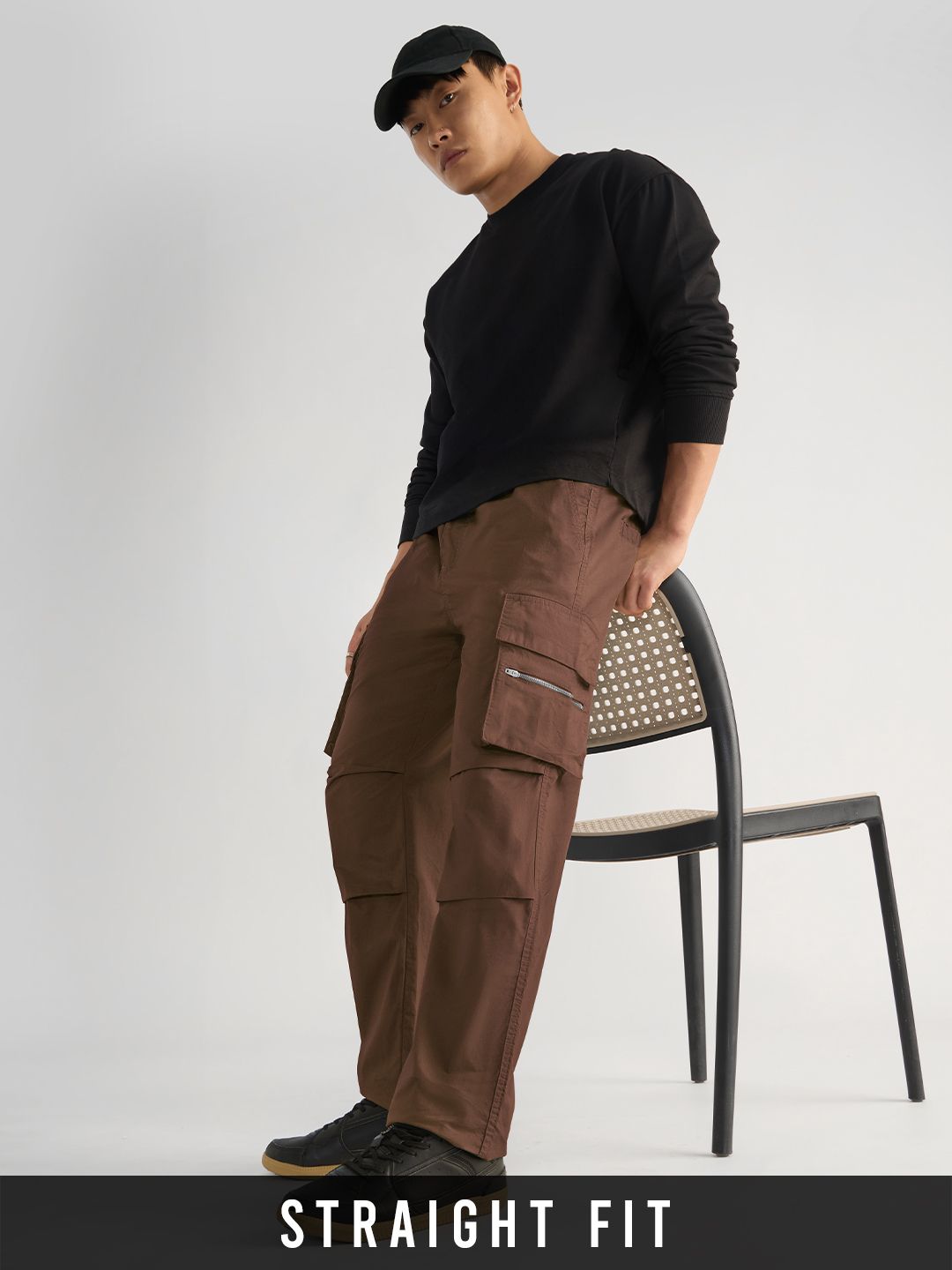 Parachute Pants: Macchiato Men Parachute Pants Online