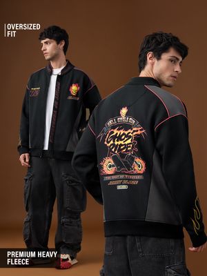 Ghost Rider: Hell Cycle Club Varsity Jackets Online