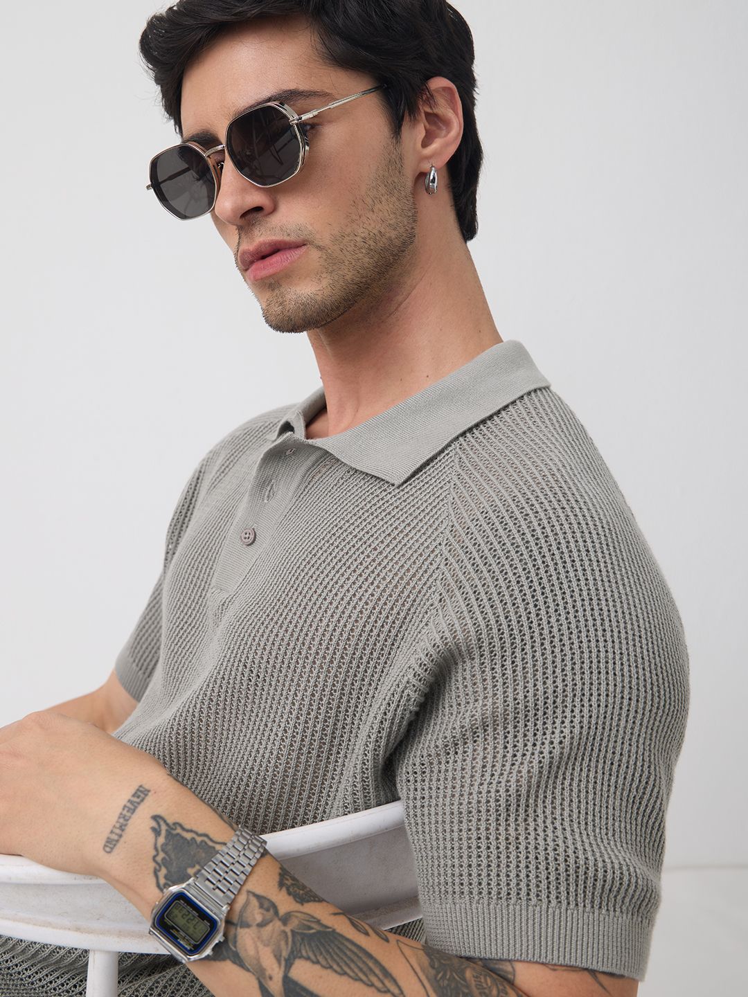 Buy Jacquard Polo: Stella Polo Online.