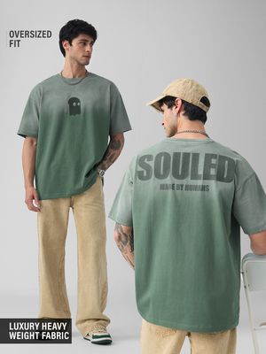 TSS Originals: Green Wash Oversized T-Shirts Online