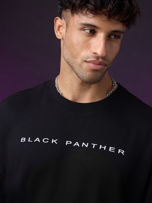 Buy Black Panther Panther Power Oversized T-Shirts Online