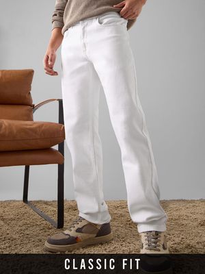 Denim: Ivory Men Jeans By The Souled Store