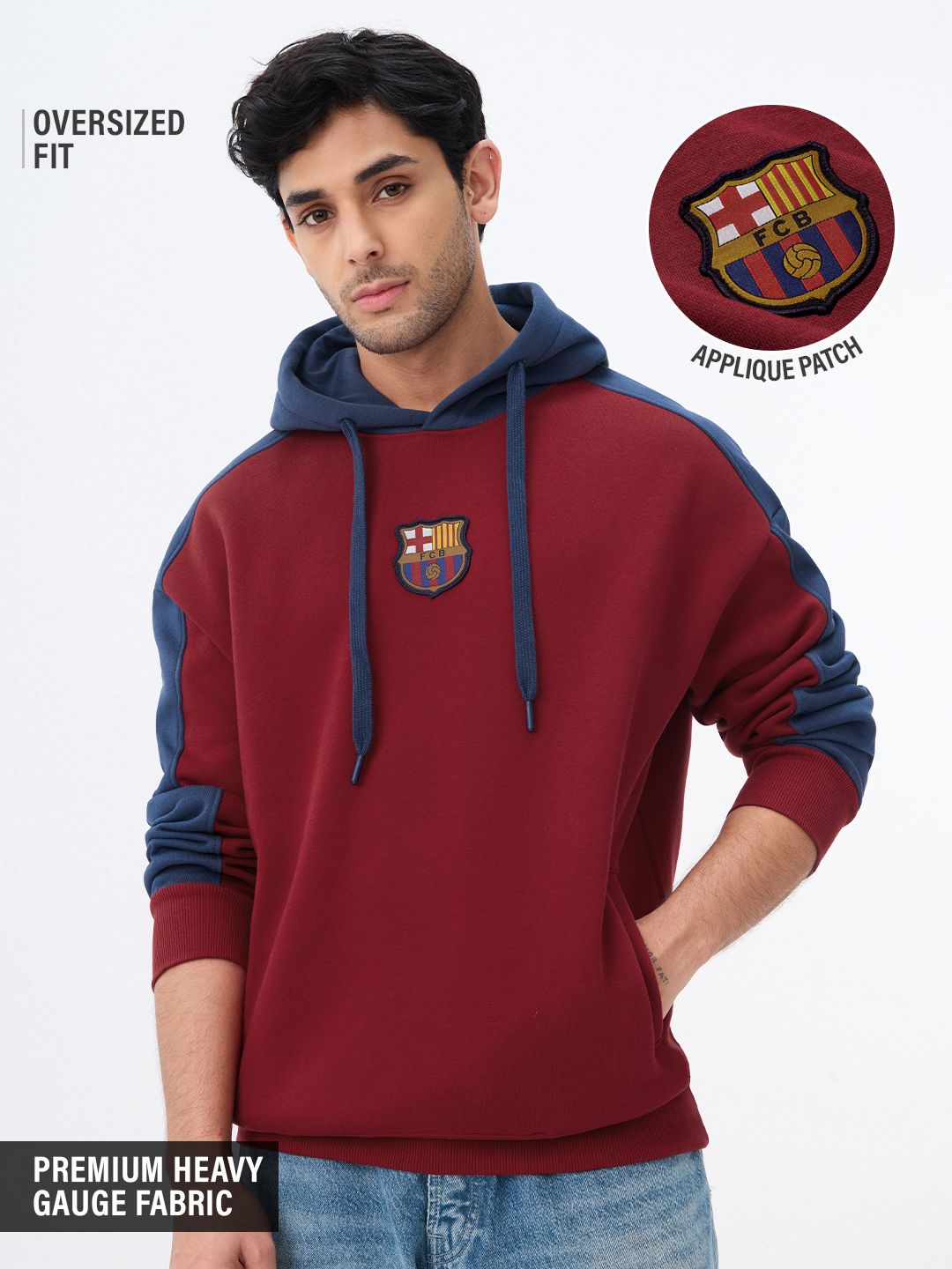 FCB: Clasico Men Oversized Hoodies