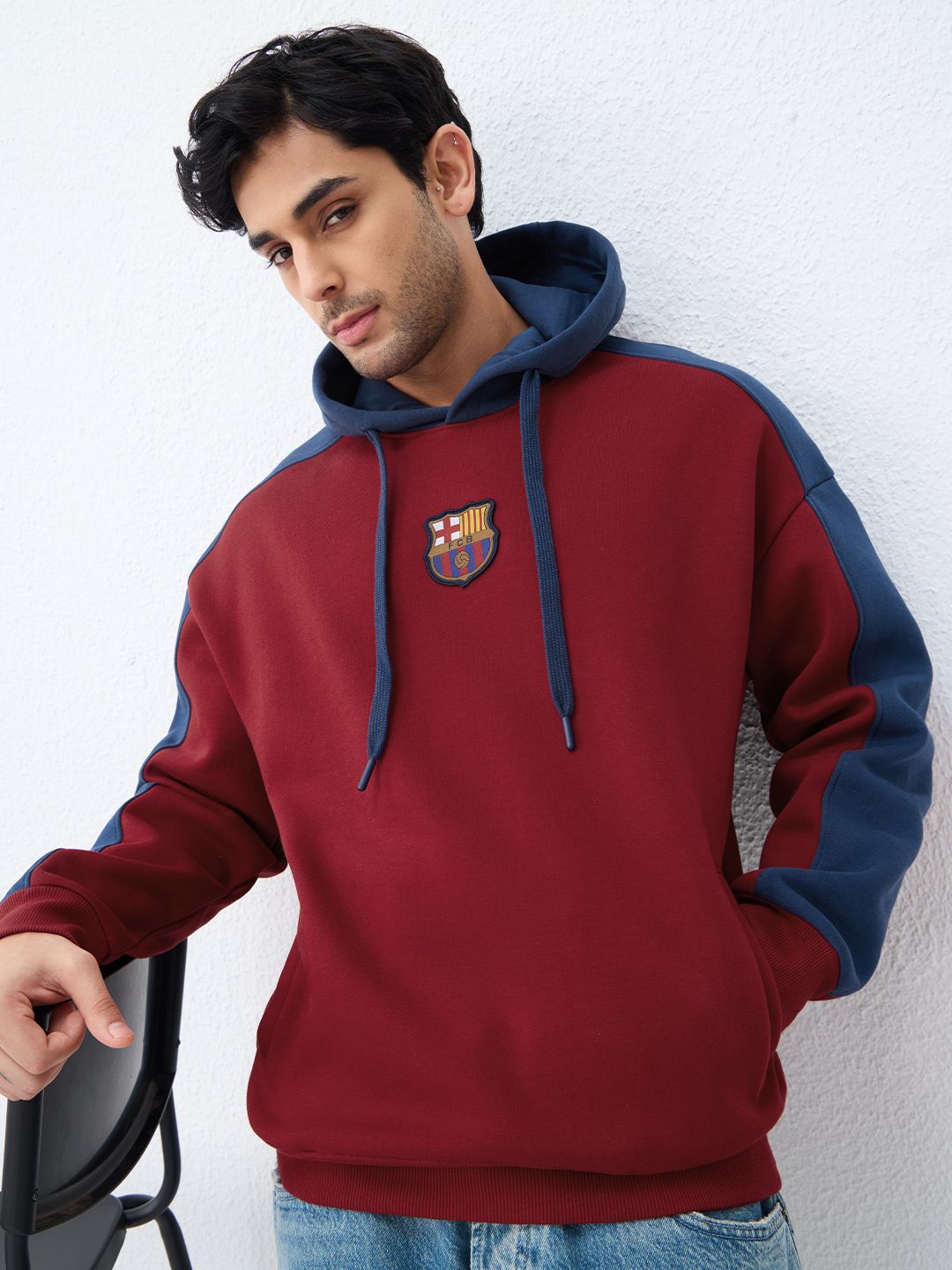 Buy FCB: Clasico Men Oversized Hoodies