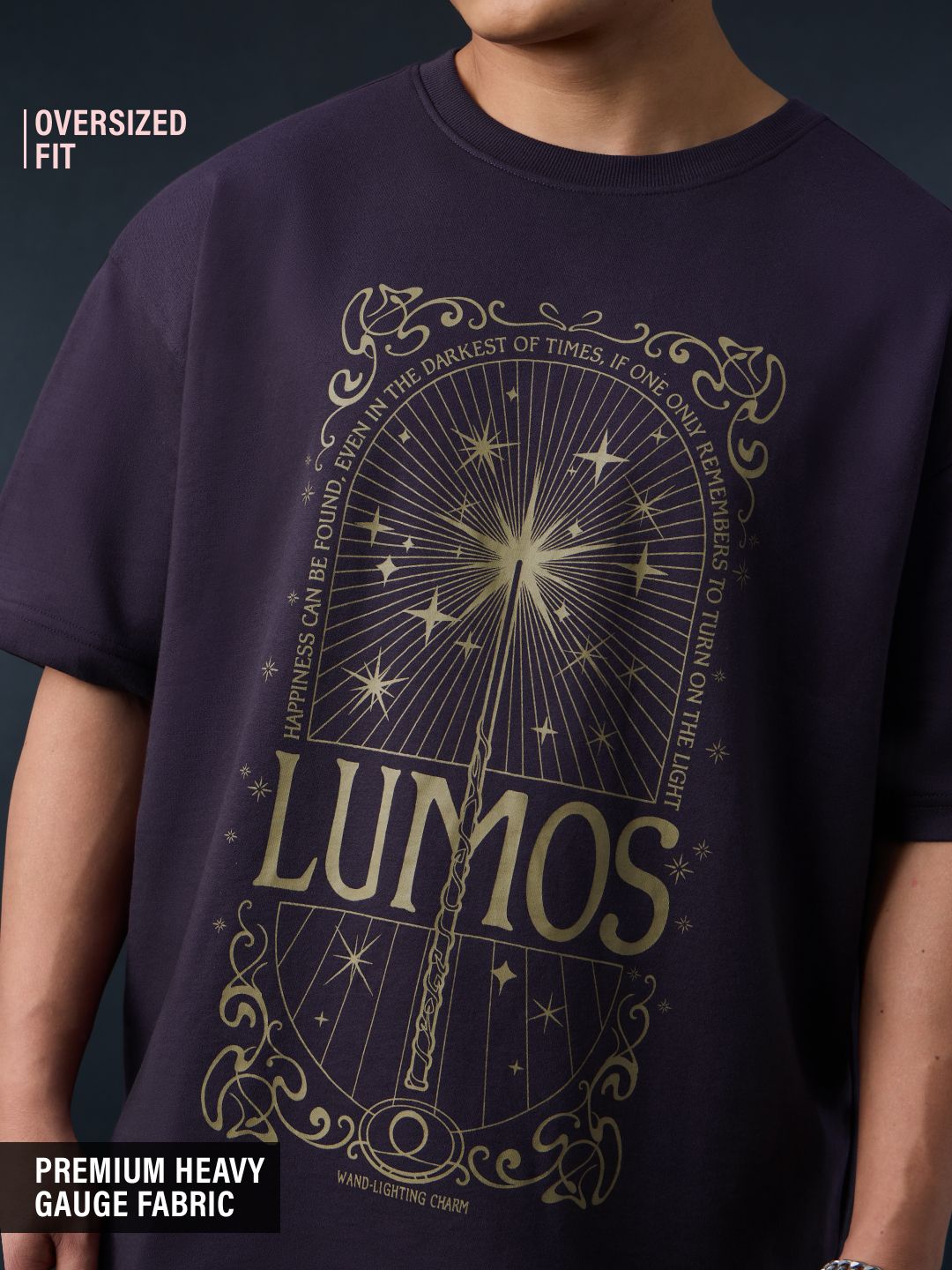 Harry Potter: Lumos Oversized T-Shirts Online