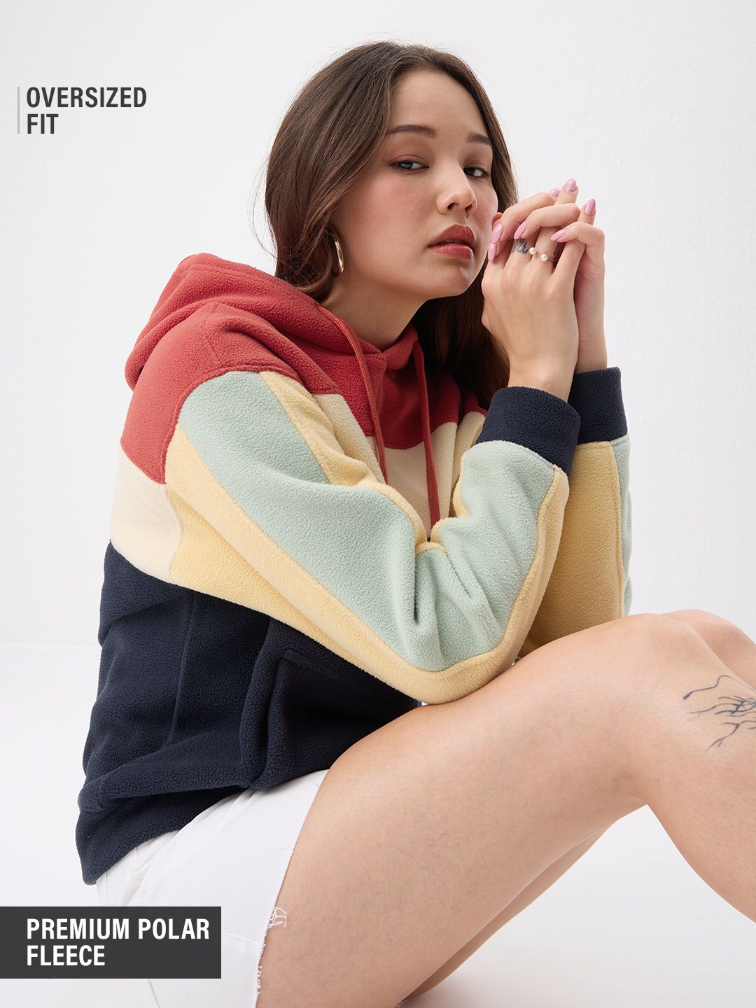 Polar Fleece Hoodie: Autumn Women Oversized Hoodies Online