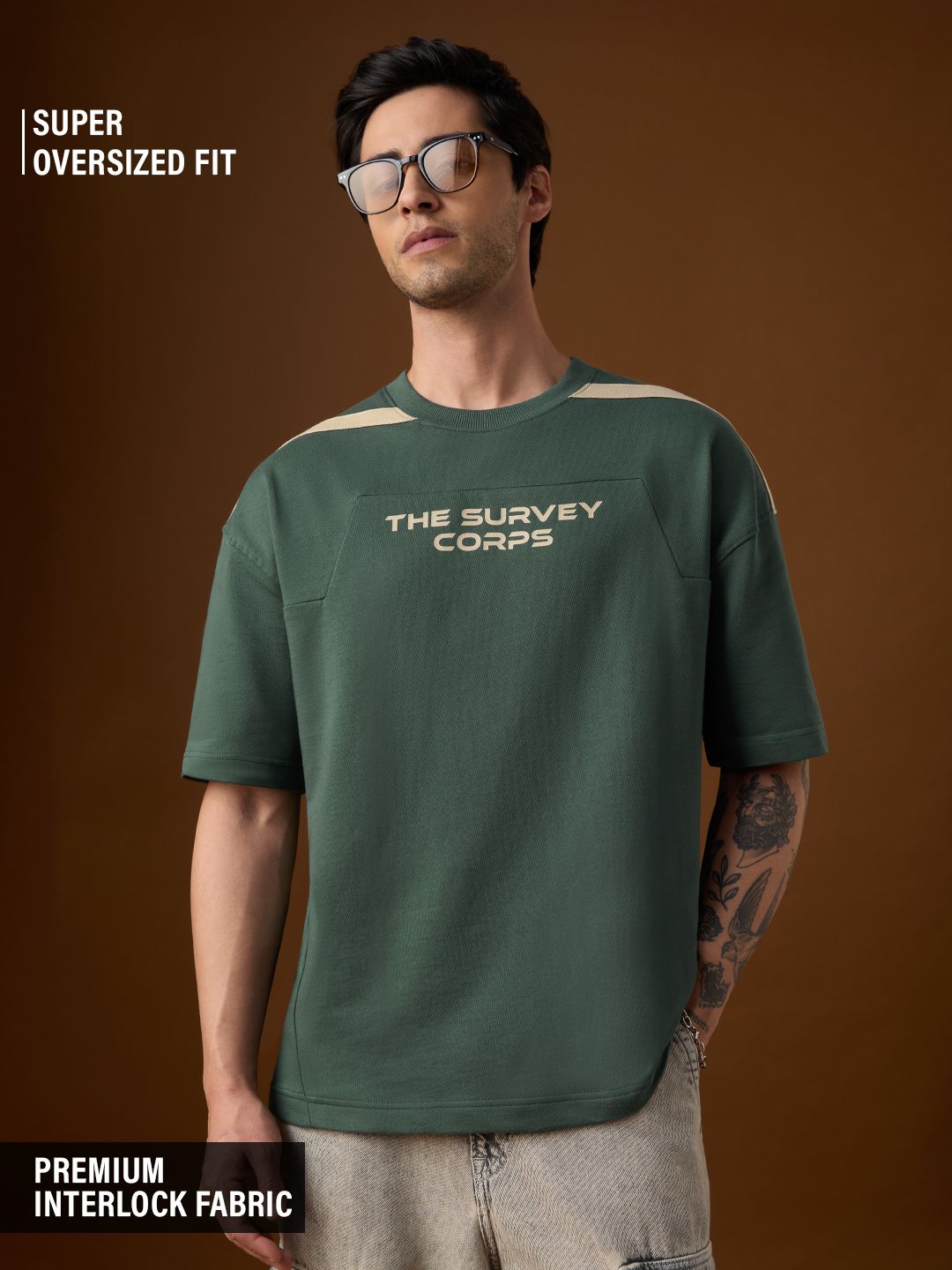 Attack On Titan: Survey Corps Super Oversized T-Shirts Online