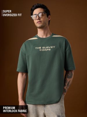 Buy Attack On Titan: Survey Corps Oversized T-Shirts Men Online